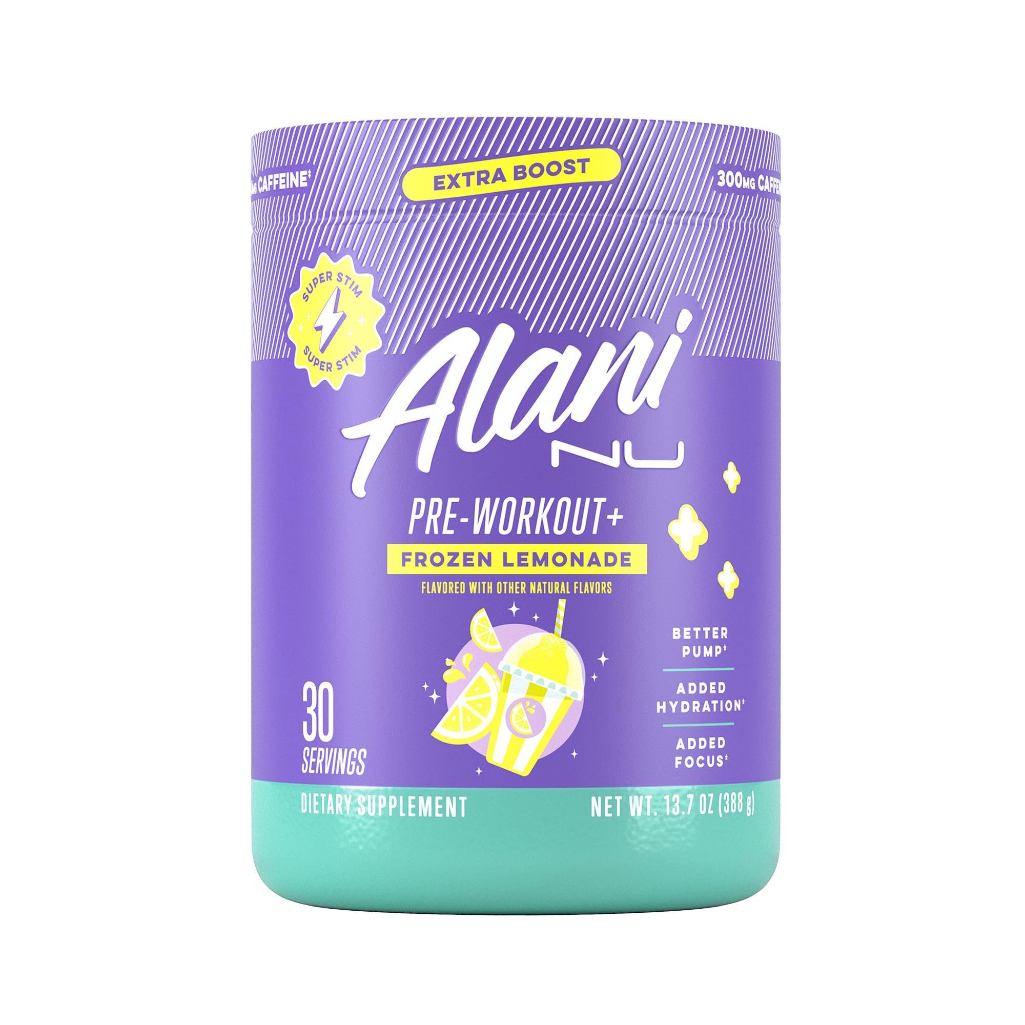 その他 ALLADINA Amazon.com : Alani Nu Pre Workout+ Powder Frozen Lemonade, Extra